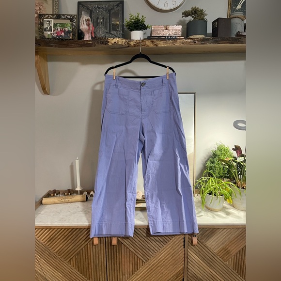 Maeve Pants - Maeve by Anthropologie The Colette Lavender Wide Leg Pants